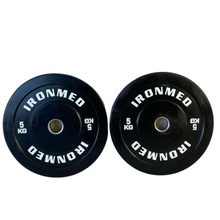 Cargar imagen en el visor de la galería, Rubber Bumper Plates 5kgs (Par)
