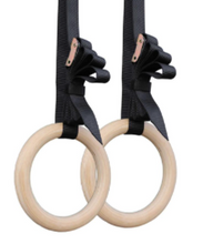 Cargar imagen en el visor de la galería, Wooden Gym Rings
